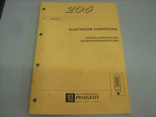 Manuale officina peugeot - manuale,