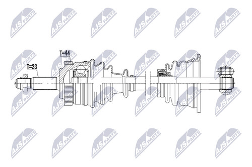 Albero motore nty npw - albero, npw-re-250