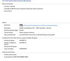 Portatil Compaq 610 - Dual