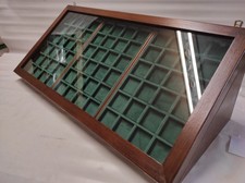 Wooden display case for