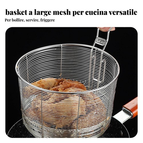 Cestello per friggere - per, in