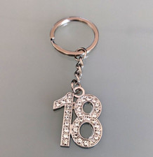 Portachiavi 18 anni in Metallo