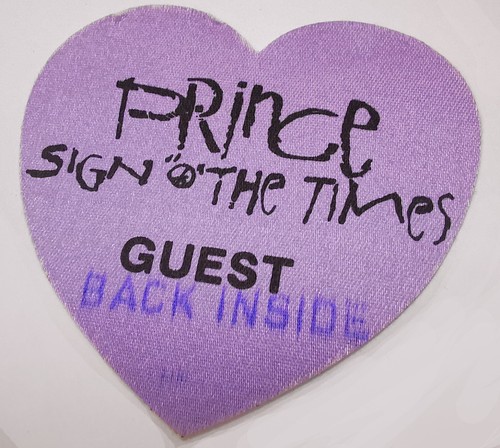 Prince tour pass sign the - prince,
