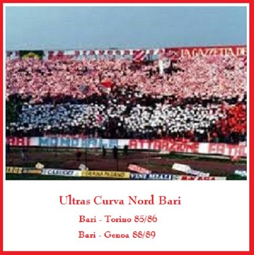 Tifo ultras curva nord - tifo, bari