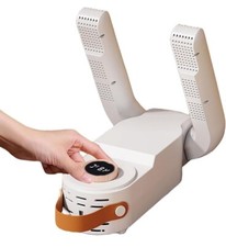 ESSICCATORE TOGLIE UMIDITA ASCIUGA SCALDA STIVALI SCARPE SCARPONI CON DISPLAY