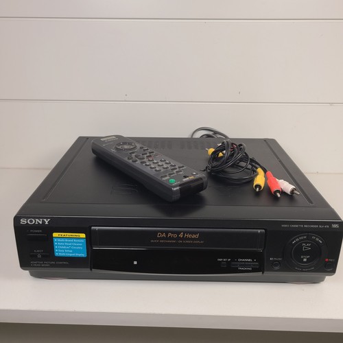 Sony vhs video - sony, cassette