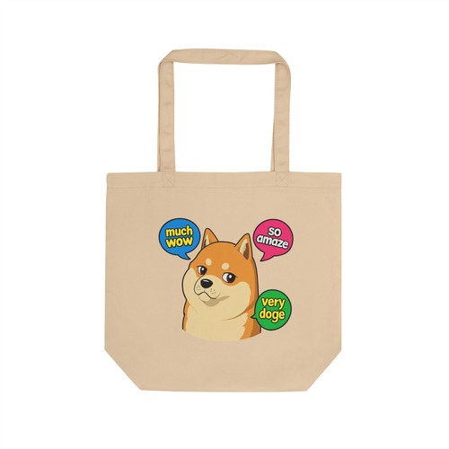 Tote bag much wow - much, meme