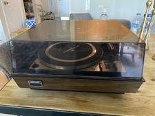 Giradischi Doppio 1228 con Coperchio Antipolvere, Senza Cartuccia, Si Accende, Vedi Demo/Descrizione