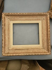 ANTICA CORNICE LACCATA IN LEGNO MASSICCIO  PRIMI ANNI DEL 900