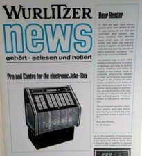 Wurlitzer News Vintage Jukebox