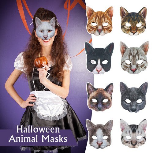 Maschera animale halloween - 3d,