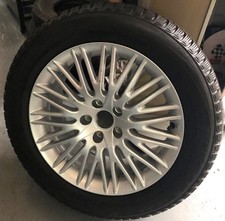 X JEEP RENEGADE CERCHI 17" ORIGINALI + GOMME TERMICHE BRIDGESTONE 215 60 17 NEVE