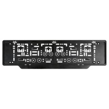 Portatarga posteriore Europeo