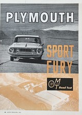 1962 Road Test Plymouth Sport