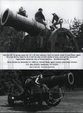 1993 Press Photo The cannons
