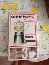 Caffettiera  elettrica in ceramica  6 tazze Girmi Patents Nuova