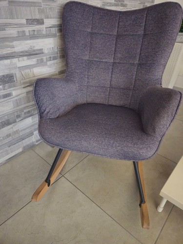 Sedia poltrona dondolo - sedia, a