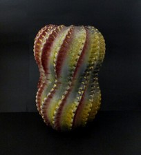 ✅ ANTICO RARO VASO PORTA OMBRELLI / BASTONI CERAMICA ARETINI 1950 ANTIQUE - 3641