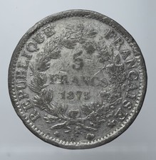 Francia 5 Franchi 1875 falso d'epoca