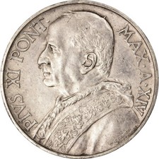 [#902243] Moneta, CITTÀ DEL VATICANO, Pius XI, 10 Lire, 1935, Roma, SPL-, Argent