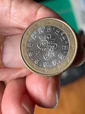 moneta da 1 euro Portogallo, emissione  2018, circolata RARA