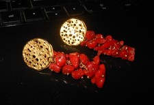 VERY RICH cluster earrings -