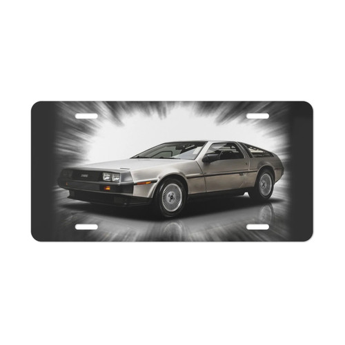 Targa vanità delorean - targa, 12