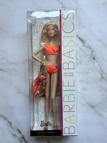 Black label barbie basics - black,
