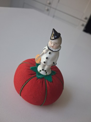 Antique pierrot doll - doll, art