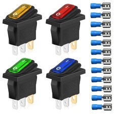 Interruttore a levetta LED