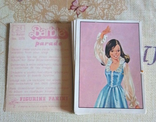 Barbie parade 1978 panini - barbie,