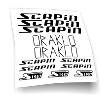 Scapin Oraklo kit adesivi per mountain bike 12 pezzi