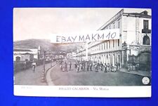 ?CARTOLINA ANTICA REGGIO CALABRIA VIA MARINA ANIMATA FOTO SERGI BELLA ?