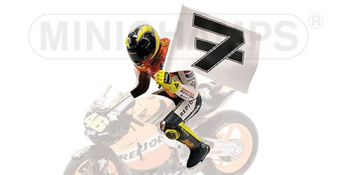 Figurine rossi moto - v.rossi, gp