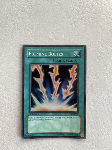 Yugioh fulmine boltex - yugioh,