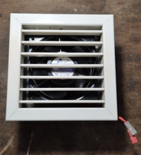 GRIGLIA DA INCASSO CON VENTOLA ASPIRAZIONE DA MURO   (PP)