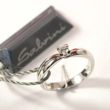 Anello solitario Salvini oro