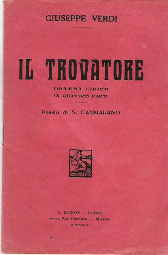 Giuseppe verdi trovatore - verdi:, il