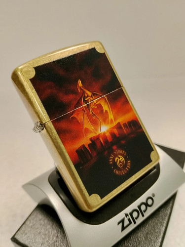 Genuine zippo lighter anne - genuine,