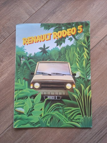 Renault rodeo 1979 catalogue - renault,