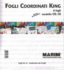 MARINI FOGLI COORDINATI KING MODELLO CK 10 CONFEZIONE DA 8 FOGLI NUOVA MF7925
