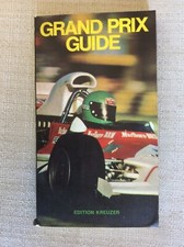 AUTOMOBILISMO FORMULA UNO FERRARI F1 RARO LIBRO ALMANACCO GRAND PRIX GUIDE 1972 