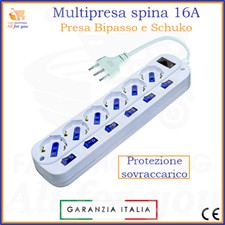 Multipresa elettrica ciabatta