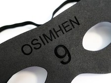 Mascherina Osimhen o Personalizzata festa scudetto Napoli Calcio in Gomma Eva