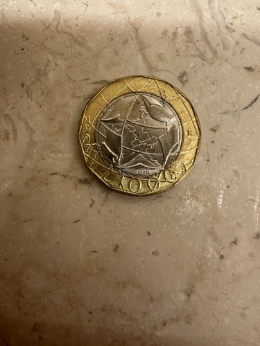 Mille lire moneta 1997 - mille, errore