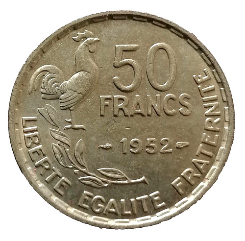 Francs guiraud 1952 en - francs,