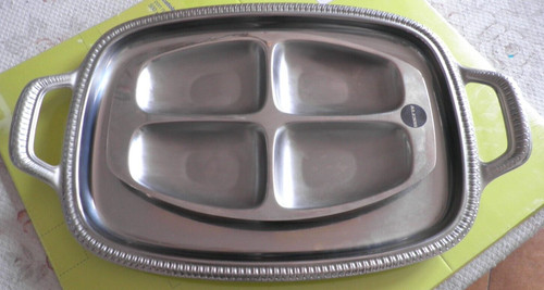 Vassoi alessi inox 1 - inox, 18/10-