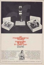 PUBBLICITA'  ADVERTISING WERBUNG 1968-INGRANDITORE DURST FOTOGRAFIA VINTAGE