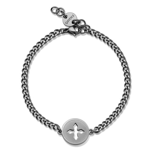 Sagapo bracciale croce - sagapo bracciale, uomo