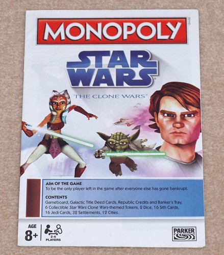 Monopoly star wars the - monopoly, clone